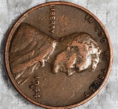 1944-D-Penny-PMD-On-Reverse-Lettering?